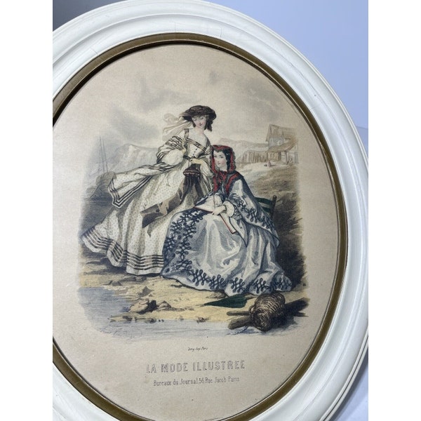 Revue Ancienne La Mode Illustrée N°4 - 22 Janvier 1893, Magazine De Mode Français