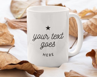 Custom Mug, Personalised Mug, Any Text Mug Gift