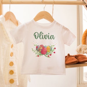 Personalised Easter T-Shirt for Kids, Baby&#39;s Easter Bodysuit, Bunny t-shirt, Easter Family Gift