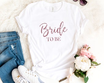 Chemise future mariée, soirée nuptiale, chemises d'enterrement de vie de jeune fille, t-shirt Future Mrs Bride