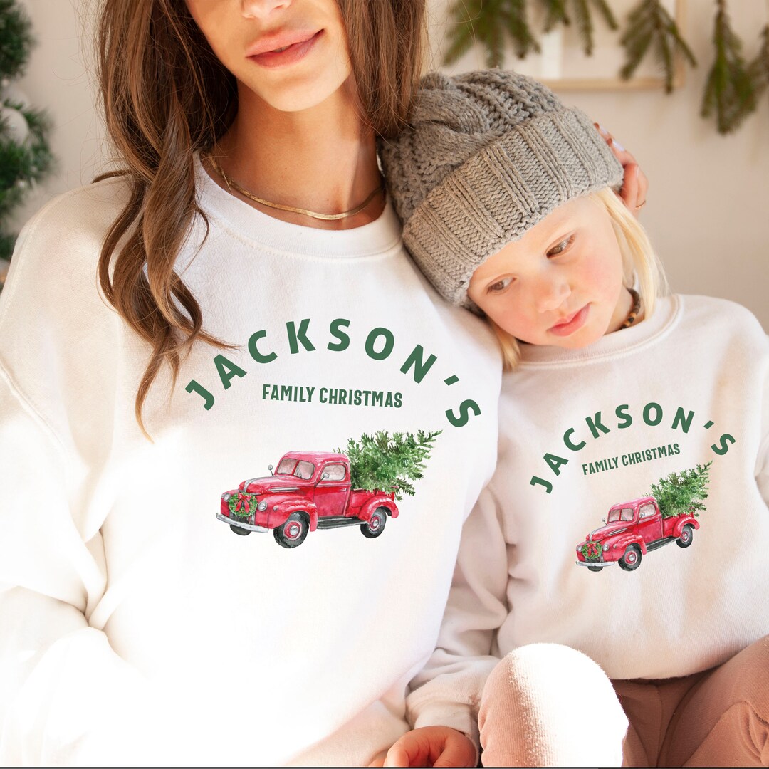 Christmas at Family Christmas Jumper Matching Family Etsy