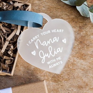 Remembrance Gift, Bereavement Gift, I Carry Your Heart With Me, Condolence Gift, Remembrance Ornament, Miscarriage Gift, Lost Loved One Gift