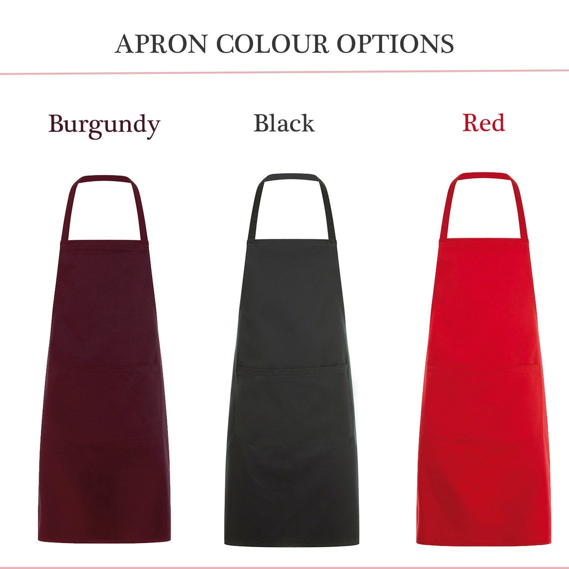 Personalised Rose Gold Apron Cooking Baking Gift Apron Etsy