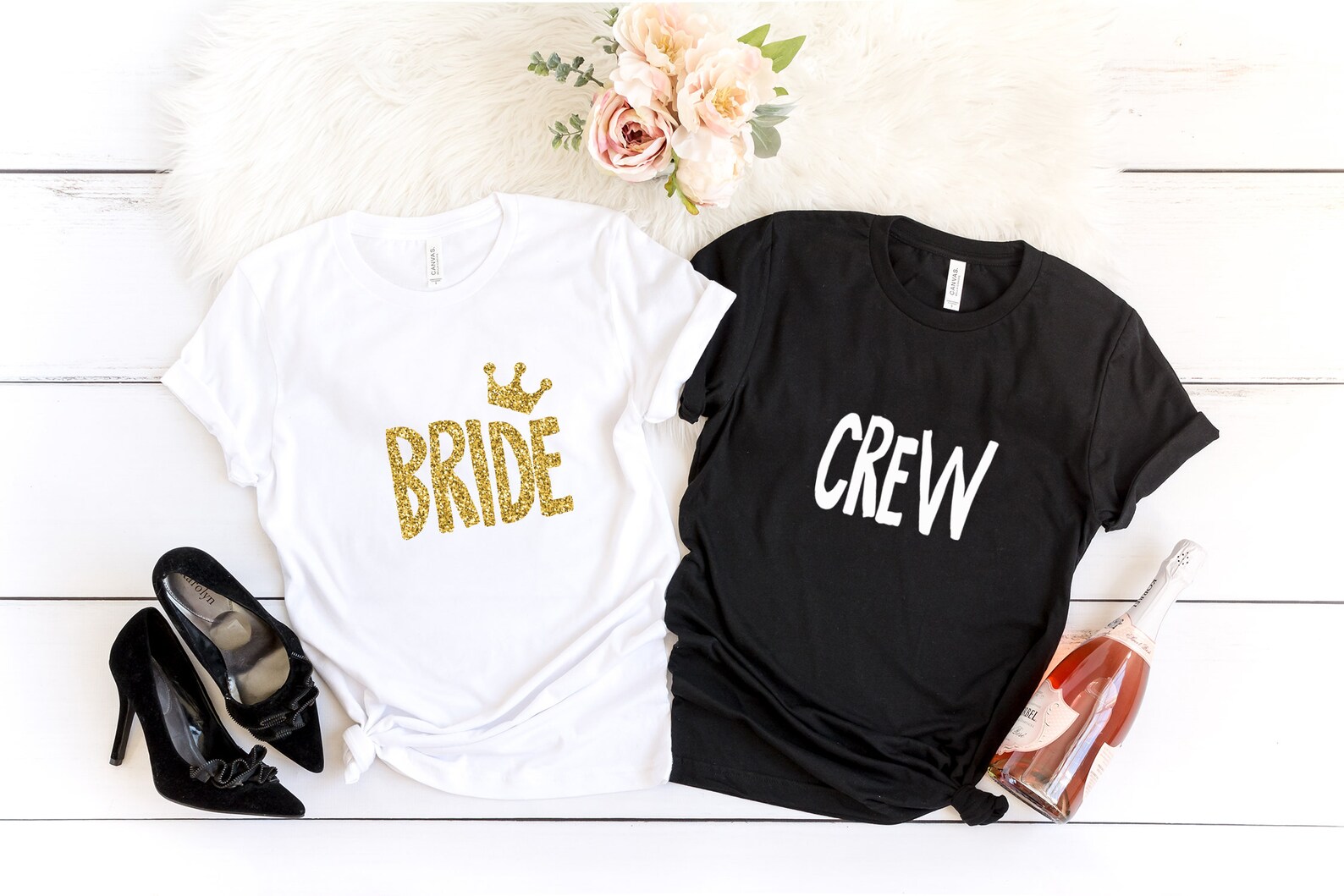 Bride Crew Shirt Bachelorette Party Shirts Hen Party Etsy