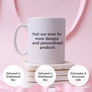 Mr Mrs Mug I Asked I said Yes Wedding Proposal Memory Mug with Date for Couple's Gift image 2