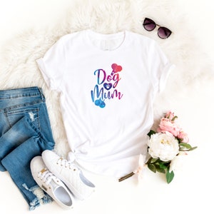 Dog Mum T-shirt, Mother&#39;s Day Gift for Dog mum, Dog Gift Pet Lover