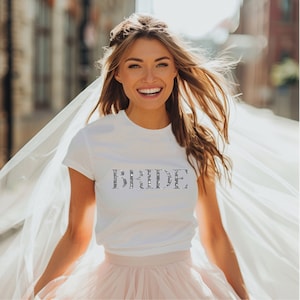 Sparkly Bride Shirt | Hen Do T-Shirt for Bride Bridal Party, Bachelorette Party Shirts | Hen Party Bridesmaid Shirts | Wedding Party Shirts