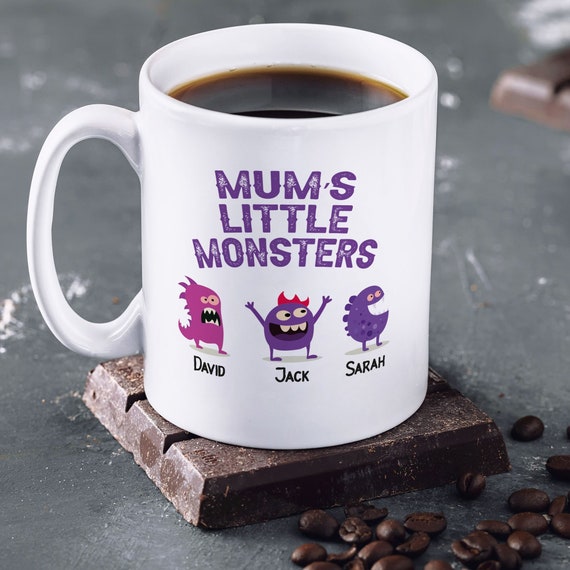 Personalized Mum Mug | Little Monsters, Mother's Day Gift