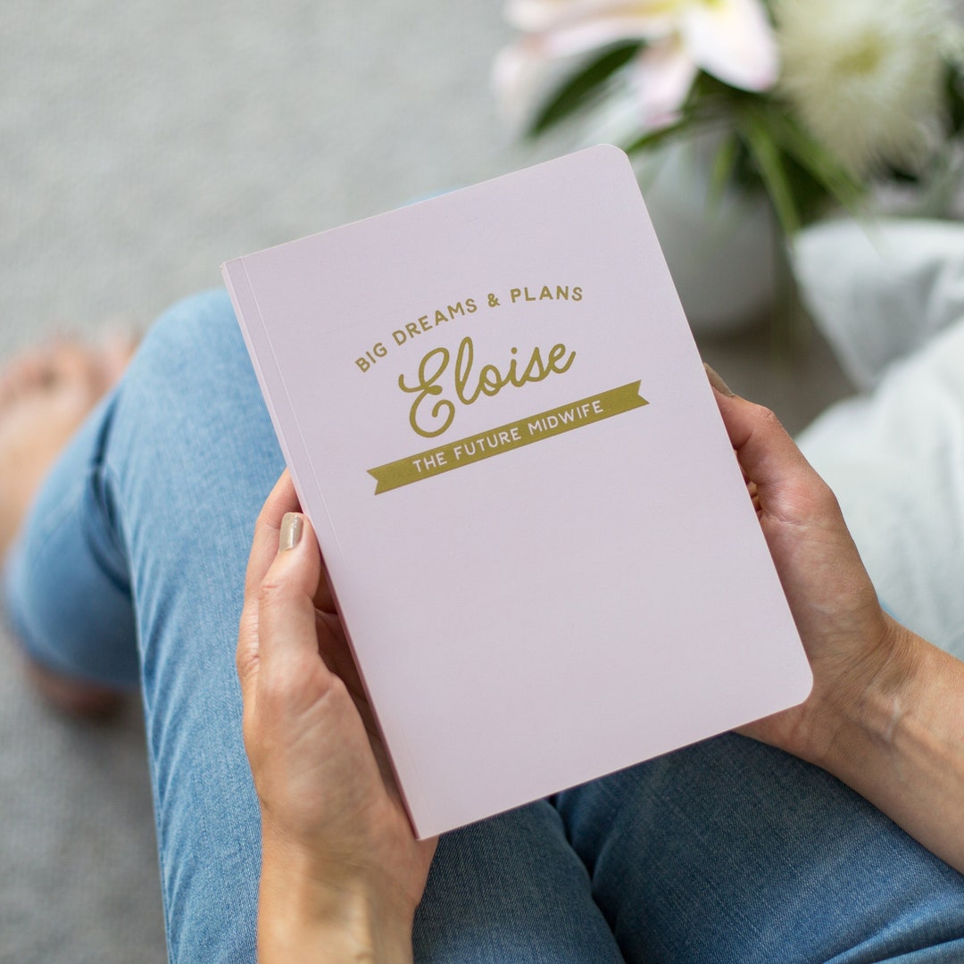 Graduation Scroll Notebook Graduation Notebook - Personalised for Career Goals and School Leavers ...