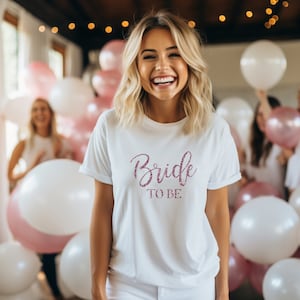 Bride To Be Shirt, Bridal Party, Bachelorette Party Shirts, Future Mrs Bride T-Shirt