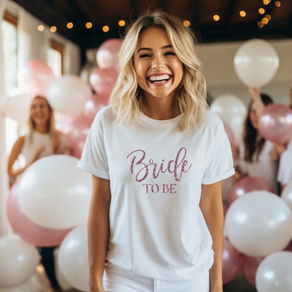 Bridal Party T-Shirt: Bride To Be Design - Unisex Fit