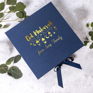 Personalised Eid Mubarak Gift Box for Ramadan