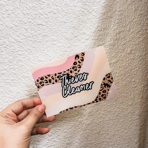 Household Cleaner Label, Printed Cleaner Label, Spray Bottle Label, Spray Label, All Purpose cleaner, all purpose cleaner, cheetah label