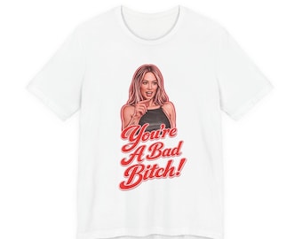 Camiseta Bad Bitch / Camiseta Pin-up Retro Motivacional