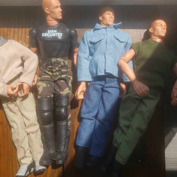 Set of Four G.I. Joe Action Figures Collectible Toys With Etsy