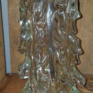 Heavy Art Glass Jar With Cork - Extra Large Glass Dry Storage