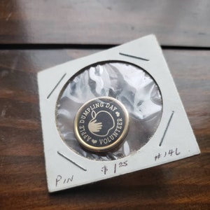 Apple Dumpling Day - Volunteer Lapel Pin - September 17th