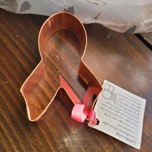 The Cookie Cutter Shop Cancer Ribbon Cookie Cutter - Copper