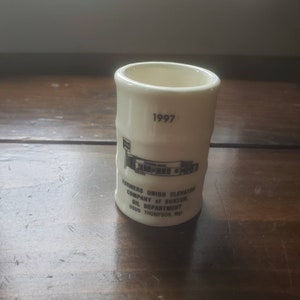 Farmers Union Elevator Company Buxton North Dakota Oil Drum - Oil Barrel - Cottage Kitchen Serving Ware - Toothpick Holder - 1997