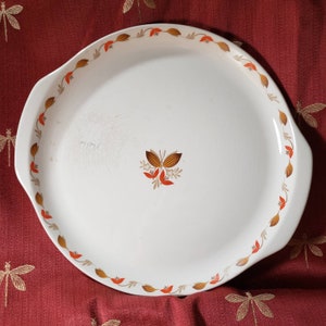 Ballerina MCM Autumn Platter - ASIS - Vintage Cottage Kitchen - 12 Inch