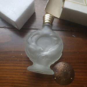 Love Long Love Birds Skin So Soft Frosted Bath Soap Decanter Avon In Original Box