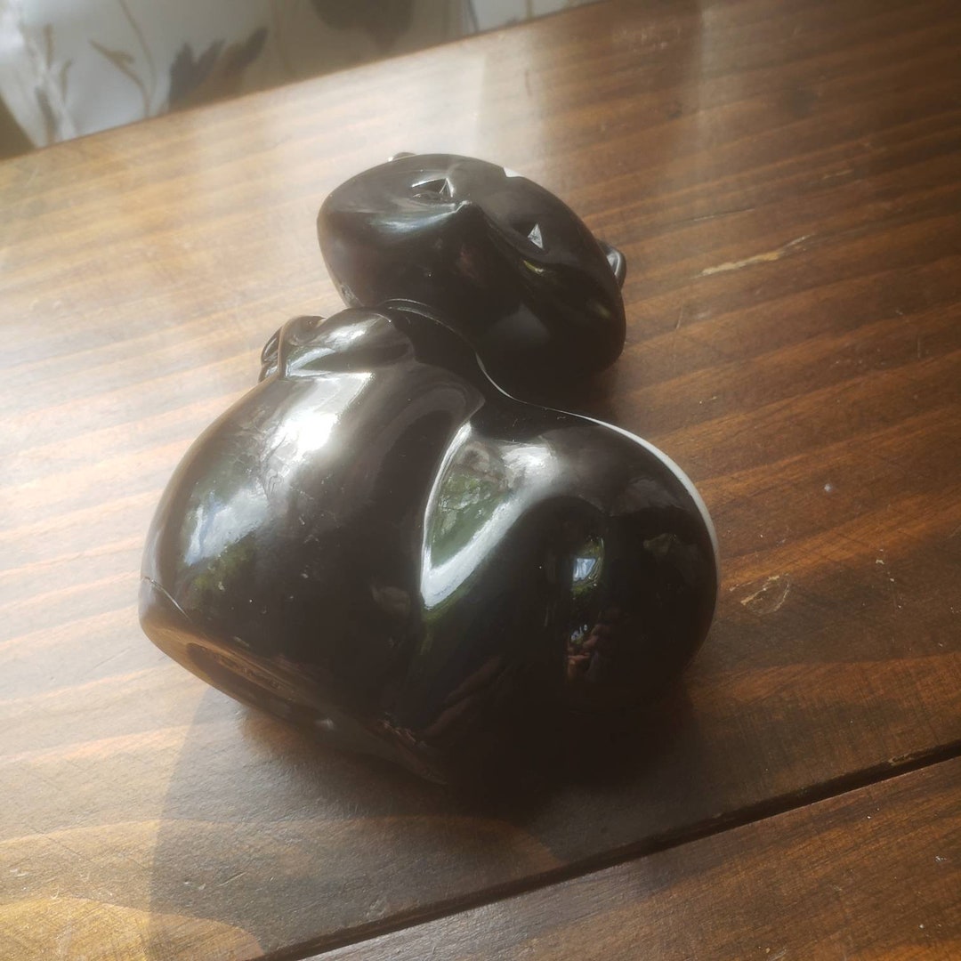 Skunk Bottle Black Avon Bottle - Etsy