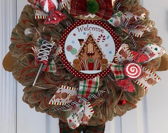 Gingerbread wreath