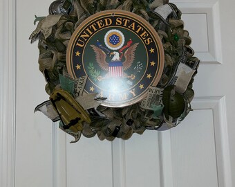 Army wreath