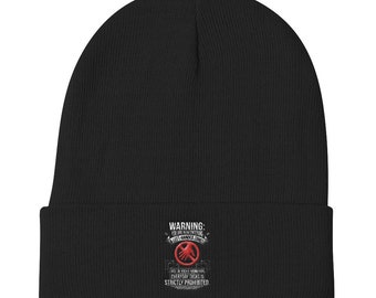You are now entering a left-handed zone Knit Beanie
