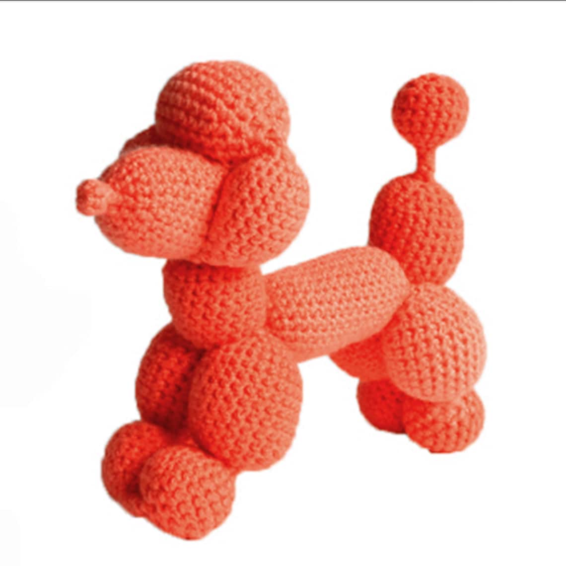 Balloon Animal Dog Crochet PATTERN ONLY Instant DOWNLOAD Etsy