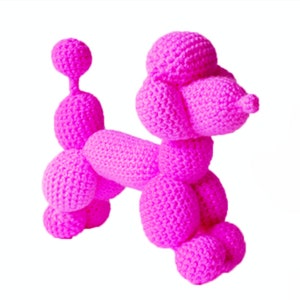 ALLEEN GEhaakt PATROON ballondier hond Direct DOWNLOAD! Puppy amigurumi, haakpatroon hond ballon dier, patroon puppy ballon dier