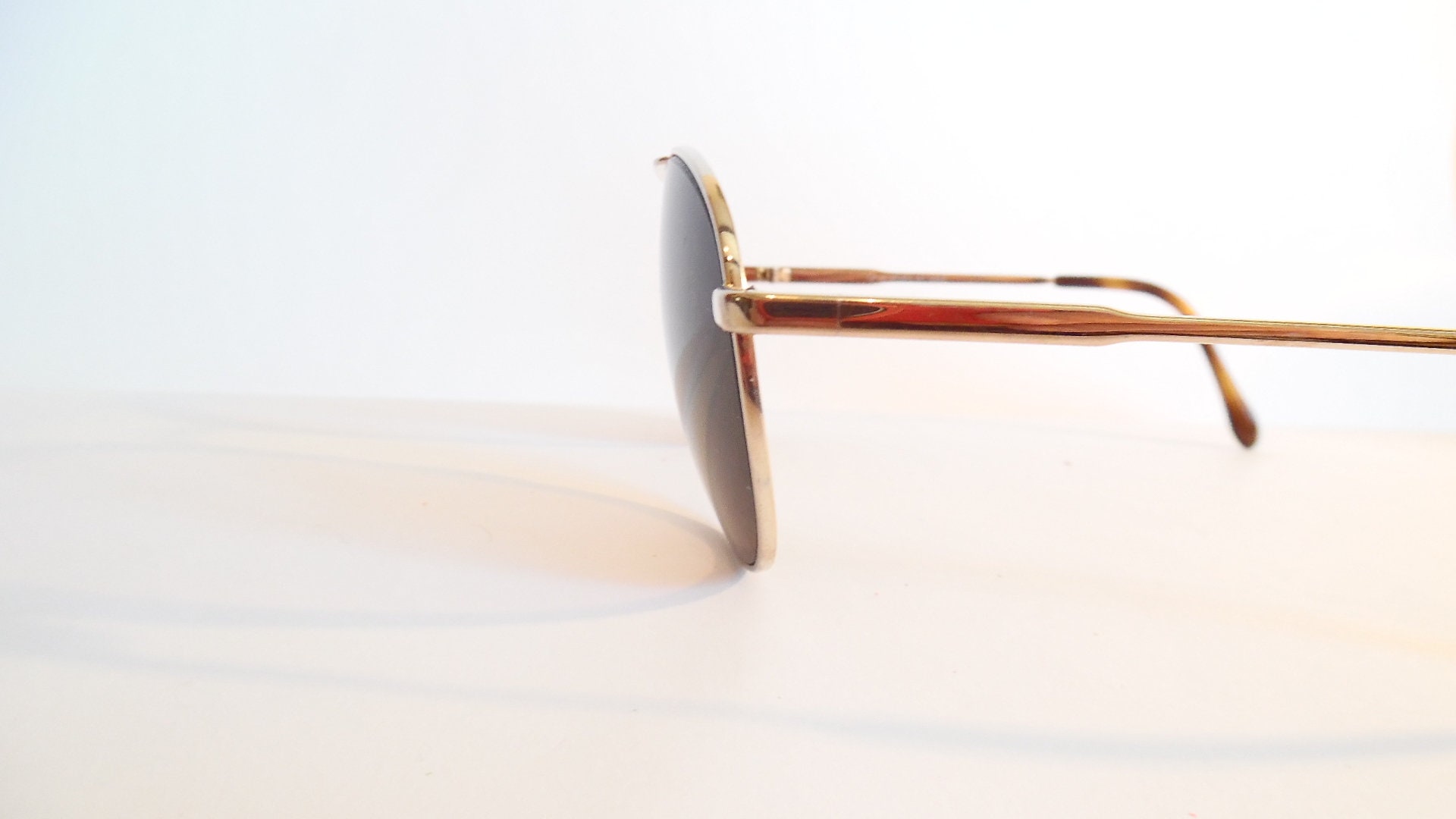 Vintage LC Basics Eyeglasses Gold Frame Prescription Glasses Made in