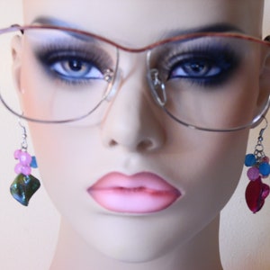 Vintage Cheryl Tiegs 20F BR Eyeglasses Used Gold Frame Made in Japan