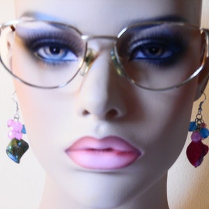 Vintage Womens LAMY VERONIQUE BP Eyeglasses Gold Used Frame Made in France