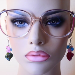 Vintage Womens Silhouette SPX M 1751 /20 Eyeglasses  with Gold Accents Used     Made in Austria