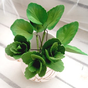 Juego de horquillas para el pelo de novia con hojas verdes Tocado de boda con vegetación Horquillas para el pelo de boda con menta Tocado de boda con vegetación