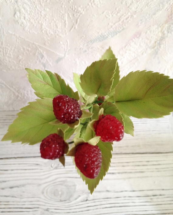 Künstliche Himbeere Stamm Roter Beeren Stamm Faux Himbeer Zweig  Tischdekoration Pflanze für Wohnkultur Beere Hochzeit Herzstück