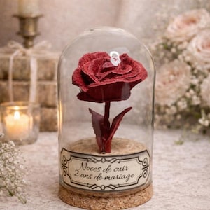 Cadeau noces de cuir, étiquette personnalisé,  2 ans de mariage, cadeau fêtes des mères, st valentin,curiosité