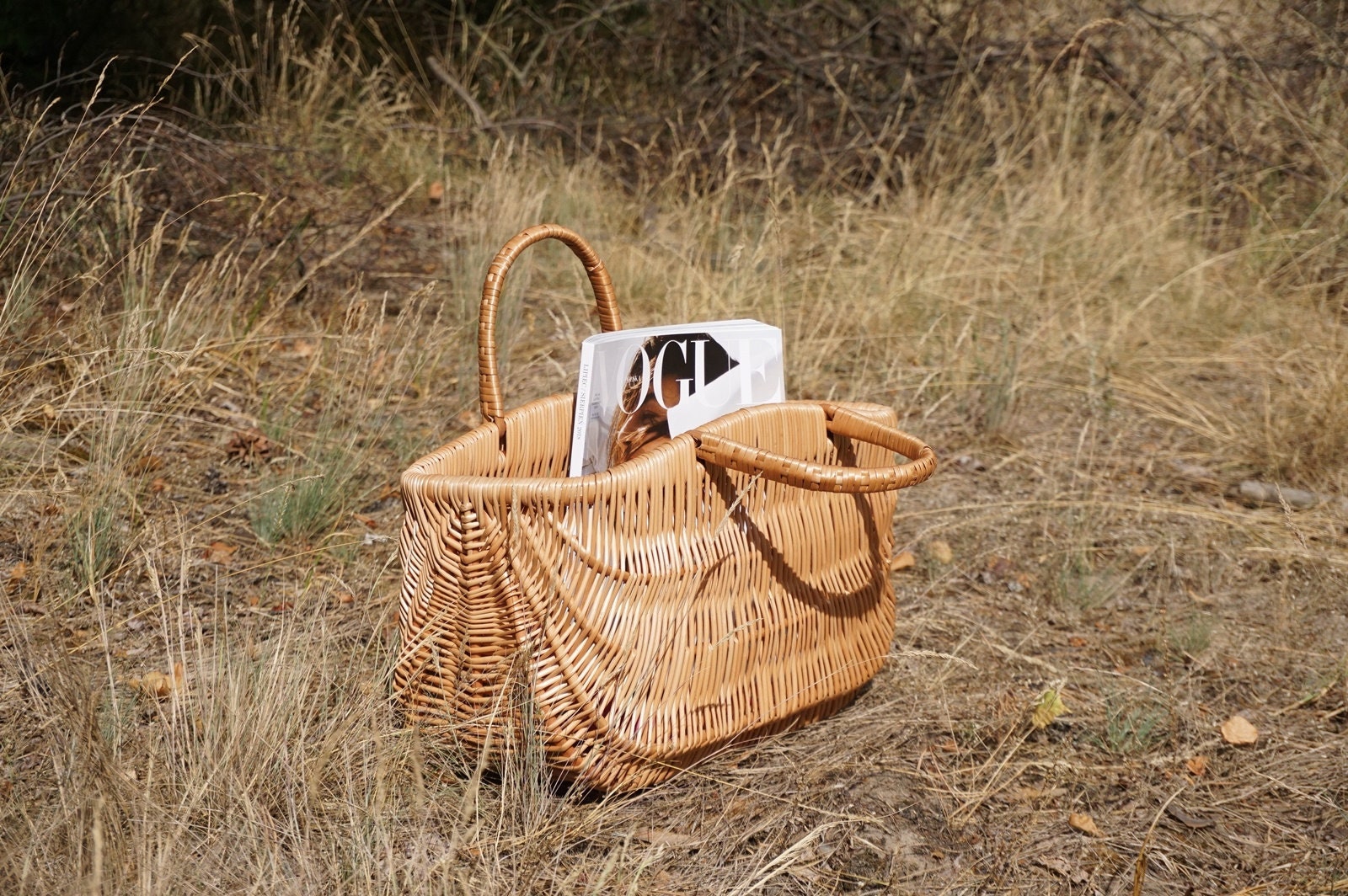 WICKER BAG