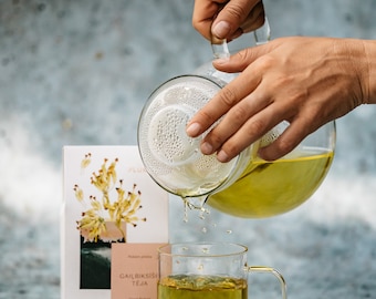 Cowslip Tea - Nordic hand picked, loose flowers, sweet taste, primrose, tea ritual, gift for mom, organic, natural, healthy tea, ice tea