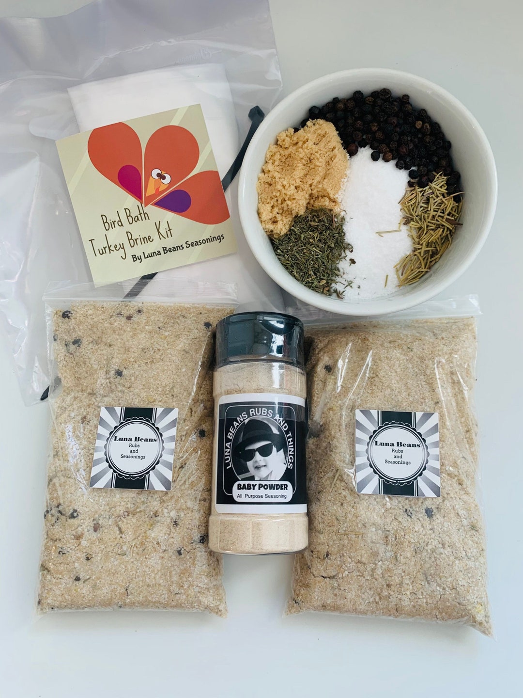 Turkey Brine and Rub Kit Etsy