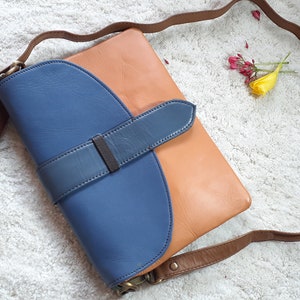 Multi Color Leather Bag,Messenger Bag,Satchel,Vintage Style,Leather Hand Bag,Women Leather Wallet,Crossbody Bag,Leather Bag,Shoulder Bag