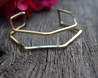 Brass Hand Cuff,Ethnic Hand Cuff,Adjustable Bracelet,Round Ethnic Brass Bracelet,Gold Plated Bracelet,hand Cuff,Tribal Bracelet,Gift ideaB13