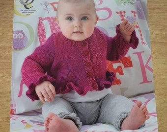 Cardigan and Sweater in Comfort Chunky King Cole 3047 Knitting Pattern Jacket