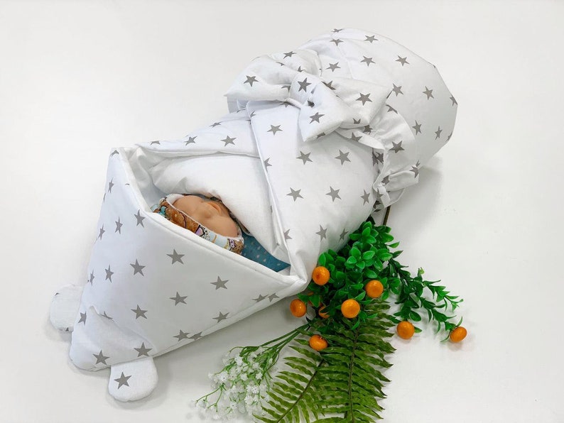 Neutral Baby Swaddle Blanket Blankets for Newborn Babies Etsy