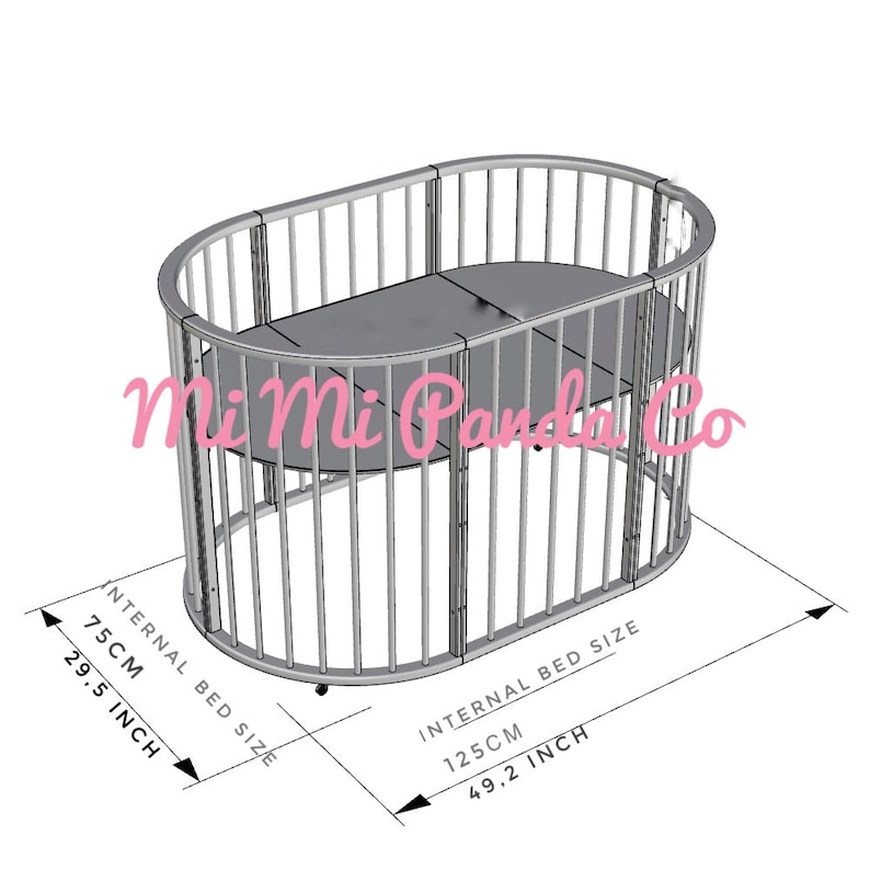 Cot bumpers Quilted crib bumper set Baby bed pillows Etsy