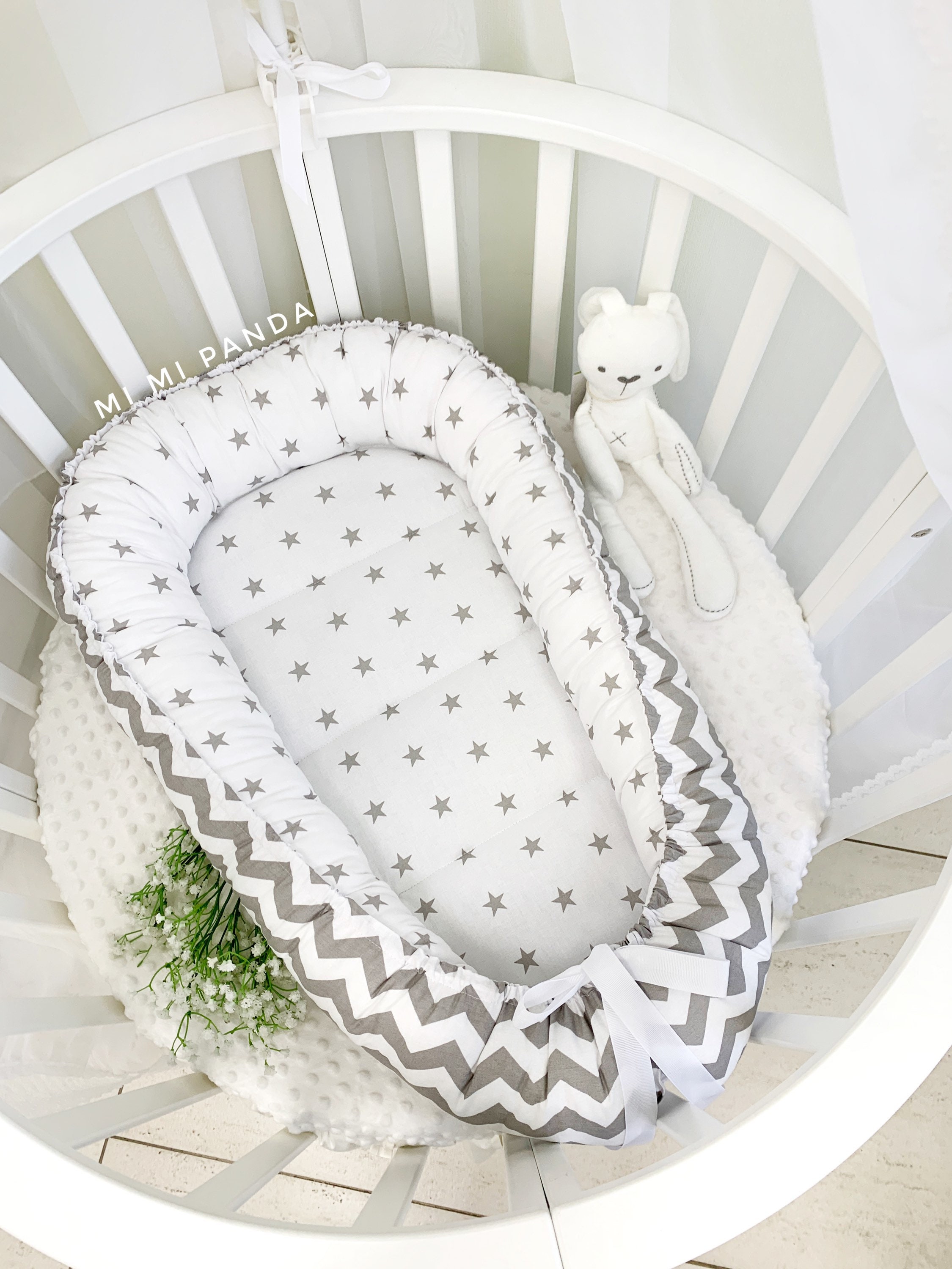 Baby nest Cocoon Baby Bed portable crib Baby Etsy