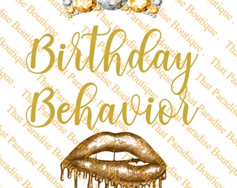 Download Birthday Behavior Svg Etsy