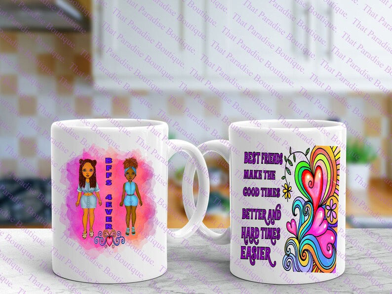 BFF 4EVER Mug Design Kit