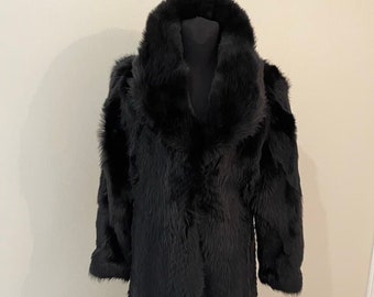 real wolf fur jacket